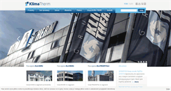 Desktop Screenshot of klima-therm.pl